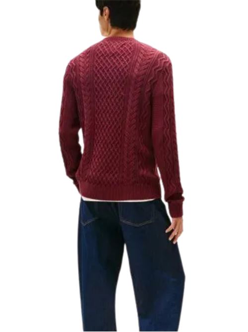 Maglione in cotone a trecce Tommy Jeans | DM0DM221010KP